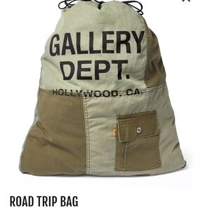 Gallery Dept. Khaki and Sage Road Trip Bag